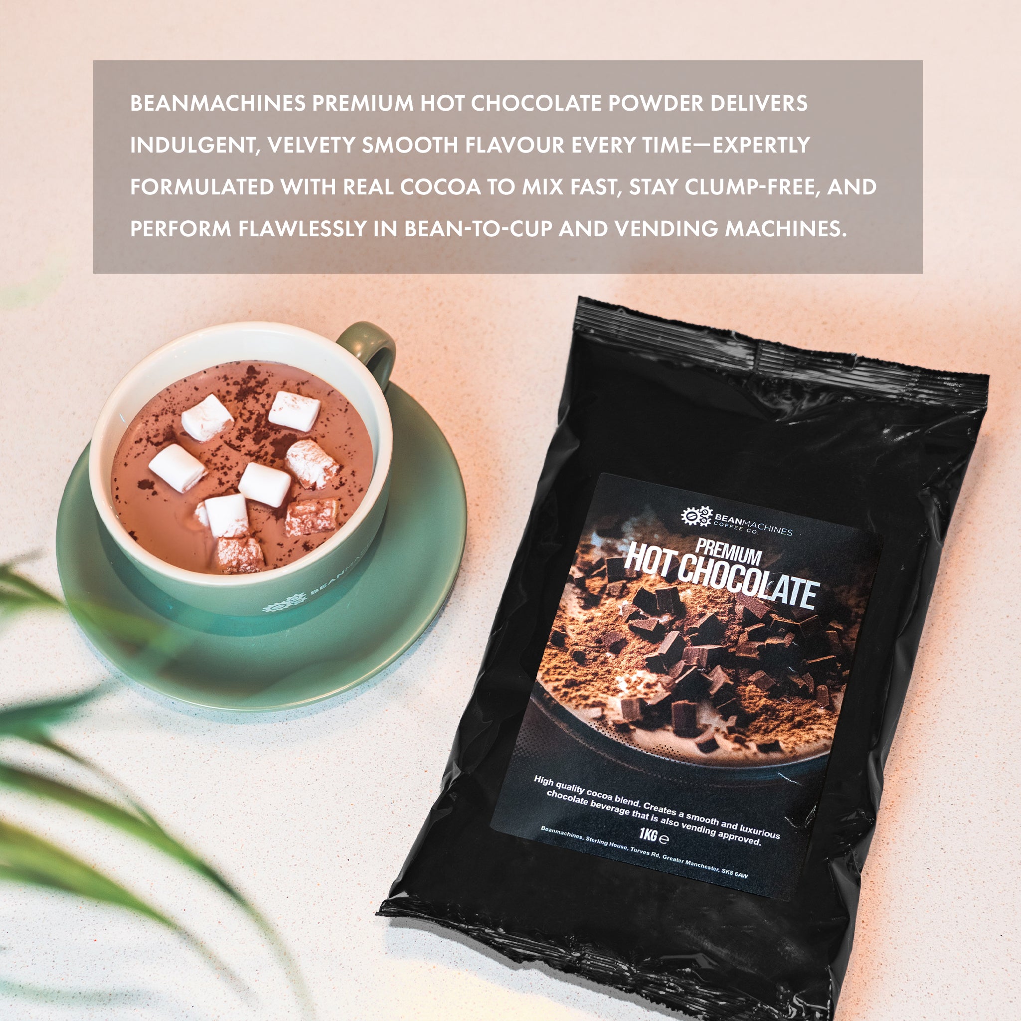 Beanmachines Premium Hot Chocolate Powder - Main Image