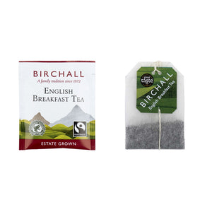 Birchall English Breakfast Tag & Envelope (6 x 25 Bags)