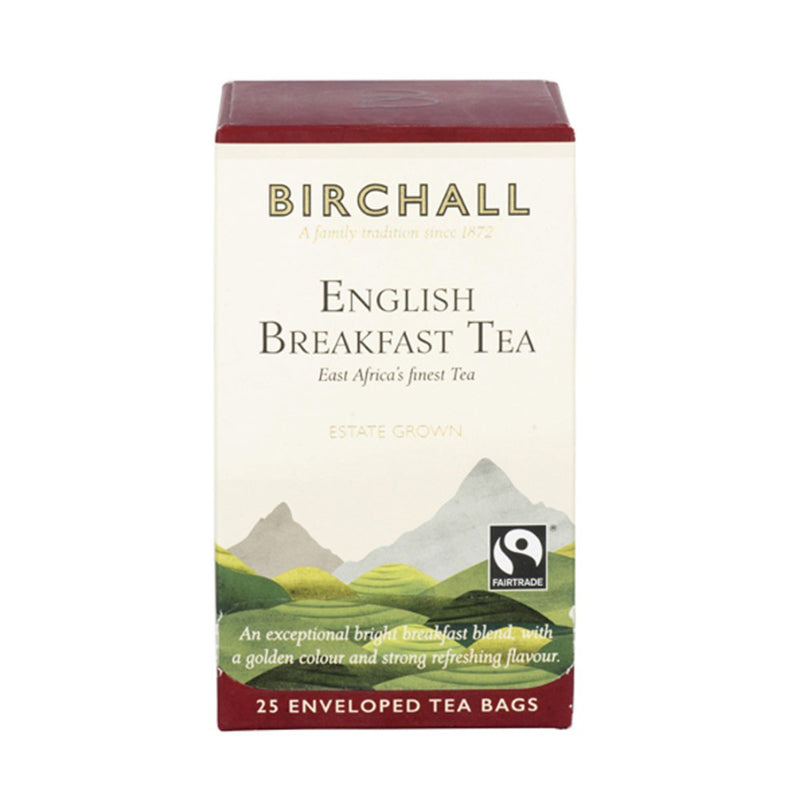 Birchall English Breakfast Tag & Envelope (6 x 25 Bags)