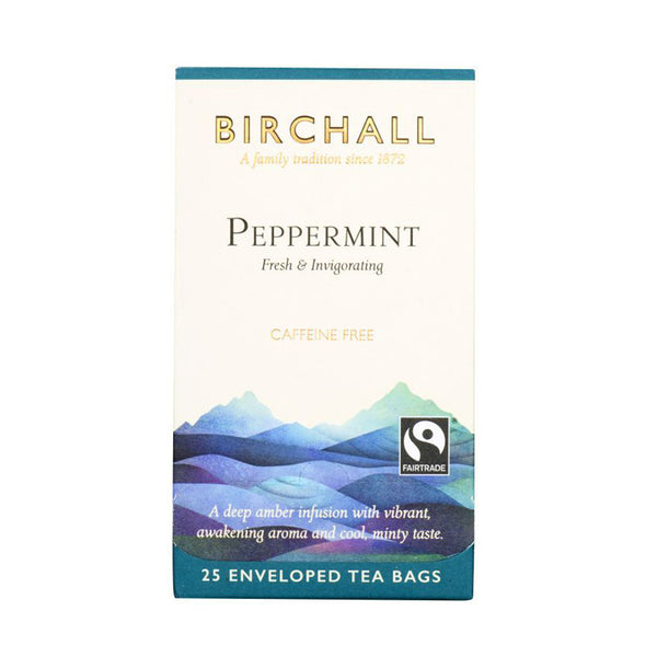 Birchall Peppermint Tag & Envelope (6 x 25 Bags)