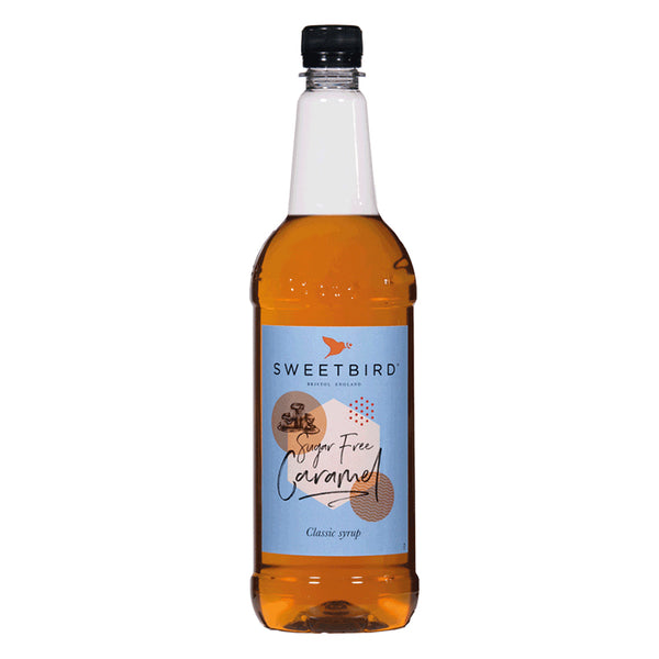 Sweetbird Sugar Free Caramel Syrup – 1 Litre